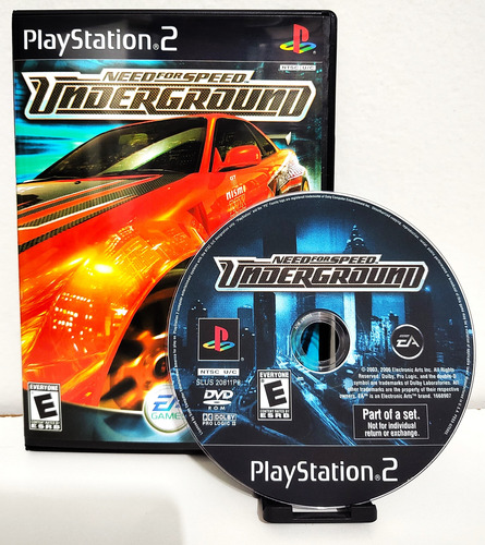 Need For Speed - Underground P/ Ps2