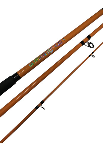 Imagen 4 de 5 de Caña Plusfish Surfish Ultimate 4.2m 3 Tramos Mar C. Grafito