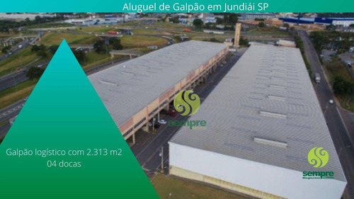 Imagem 2 de 8 de Galpão Para Alugar Em Jundiaí/sp - Ga1557