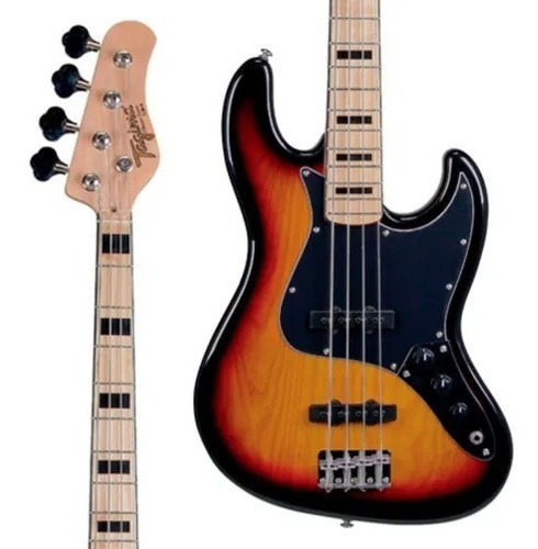 Contra Baixo Tagima Tjb Series 4c Sunburst Protótipo