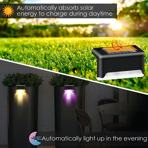 ^ 8 Luces Laterales Solares Coloridas De La Piscina