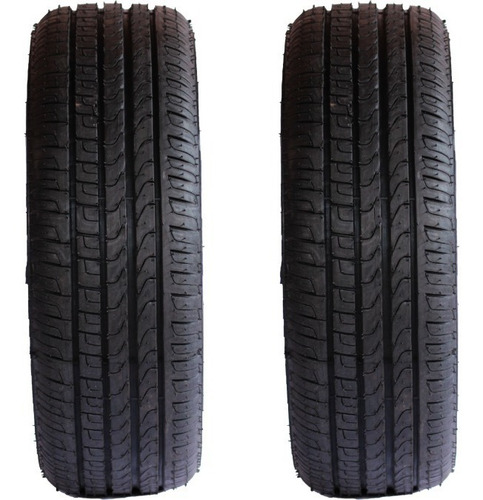 Kit 2 Pneu 185/65/15  Remold Com Borracha Vipal E  Garantia