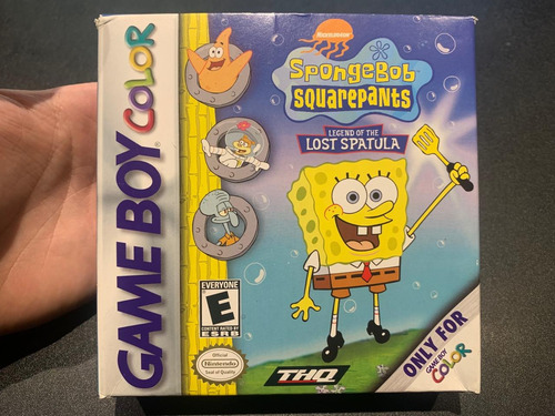 Spongebob Squarepants: Legend Of The Lost Spatula Gbc #1 (Usado)