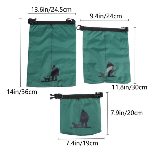 Bolsa De Almacenamiento Impermeable De 1,5 L, 2,5 L Y 3,5 L,