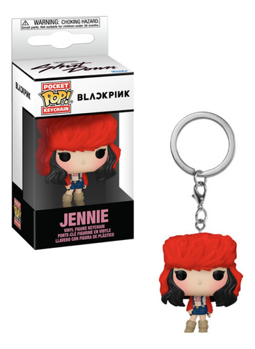 Jennie Blackpink Keychain Llavero Funko Pop Pocket Original