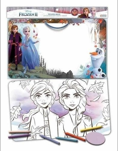 Pizarra Bifaz Frozen 2  Tapimovil Art 07840