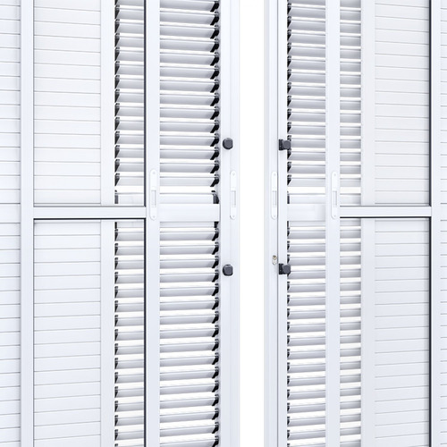 Imagem 3 de 4 de Porta De Alumínio Balcão De Correr Central Flex 4 Hd