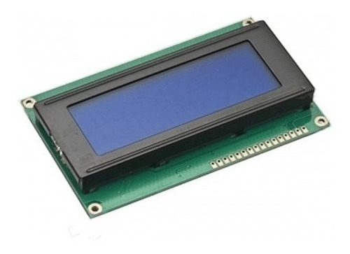 Display Lcd 20x4 2004 I2c Fundo Azul Letra Branca Arduino