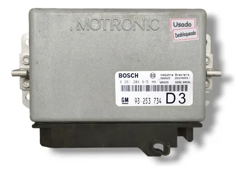 Módulo Injeção Ecu Vectra 2.2 8v 93253734 0261204815 D3 Módulo Injeção Ecu Vectra 2.2 8v 93253734 0261204815 D3