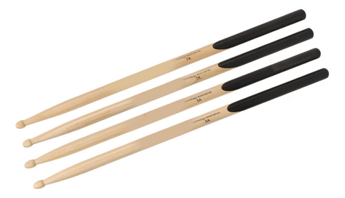 2 Pares De Baquetas Para Hickory De Roble Punta 5a 7a