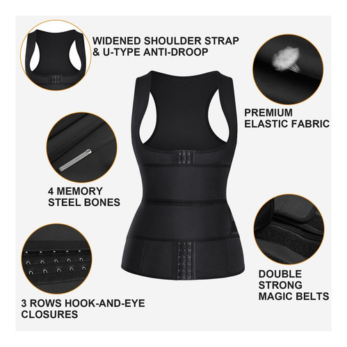 Corsé De Entrenamiento De Cintura Para Mujer, Chaleco De