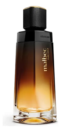 Malbec Pure Gold O Boticário Desodorante Colônia Perfume Masculino