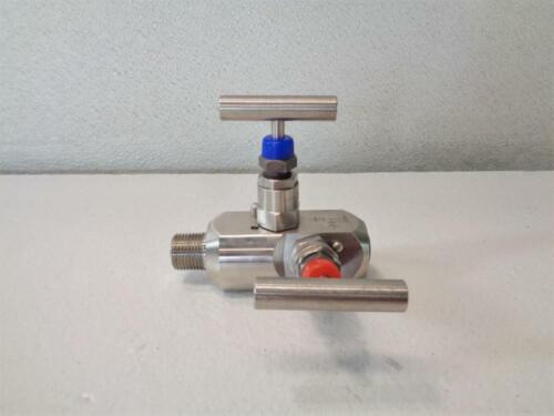 Precision Instrument 1/2 Npt 2-way Vent Gauge Valve 600 Ttv