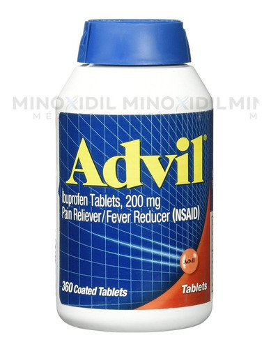 Advil Ibuprofeno 200mg AnaLGésico 360caps Sabor Sin Sabor