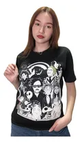 Comprar Remera Tim Burton Peliculas Extraño Mundo De Jack Estampada