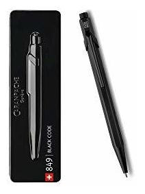 Boligrafo Caran D'ache Aluminio Hexagonal Ligero Y Duradero