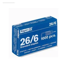Comprar Pinzas Rapid 26\u002F6 Cx con 5000 pinzas