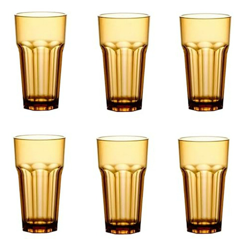 Juego De 6 Vasos De 22 Oz Hewnda, Libres De Bpa, Reutilizabl