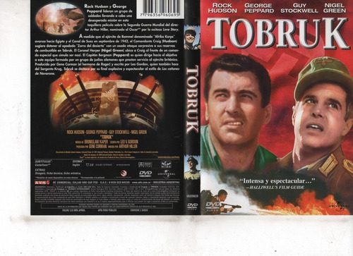 Tobruk - Dvd Original - Buen Estado 