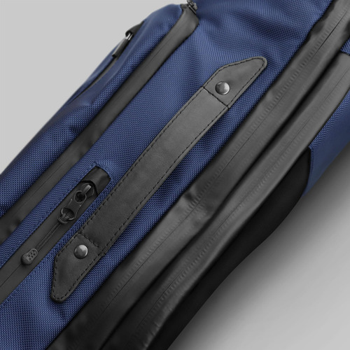Mochila De Trabajo/viaje The Frenchie Co. Azul Moderne