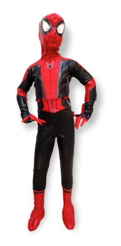 Disfraz Spiderman Lejos De Casa Lycra De Alta Calidad