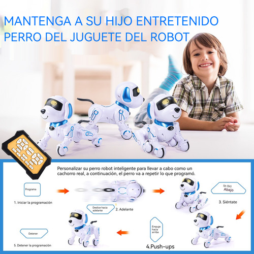 Perro Robot De Control Remoto Jueguete Robot Inteligente