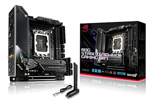 Placa Base Para Juegos Asus Rog Strix Z690-i Gaming Wifi 6e 