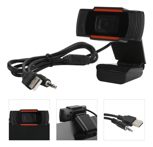 Webcams Cámara Web 720p Cámara Web Full Hd Con Cancelación D