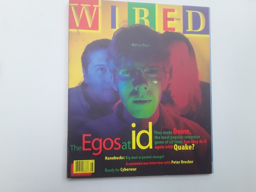 Revista Wired The Egos At Id Agosto 1996 4.08