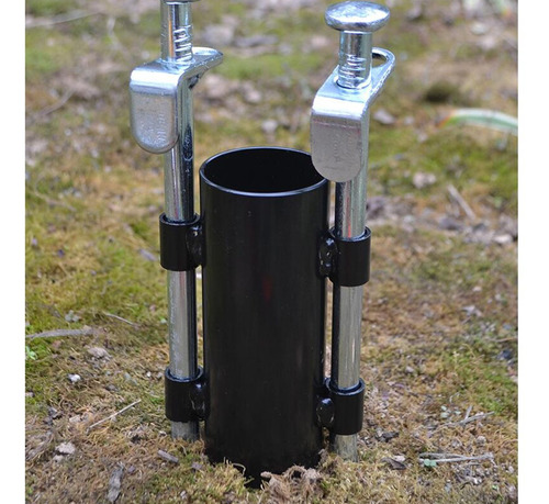 Imagem 10 de 12 de 4xmetal Sólido Canopy Pole Holder Tampão Suporte Haste