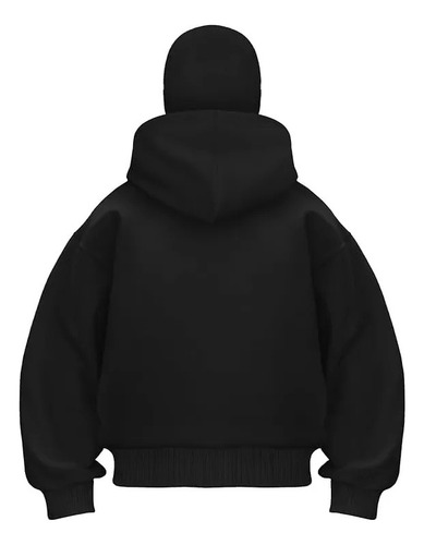 Sudadera Con Capucha Y Cremallera, Pasamontañas Con Capucha