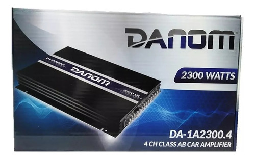 Amplificador Danom Da-1a2300.4 2300 Watts 4 Canales