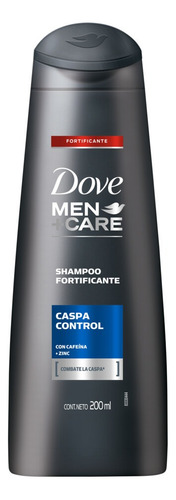 Shampoo Dove Men+Care Control de Caspa en botella de 200mL por 1 unidad