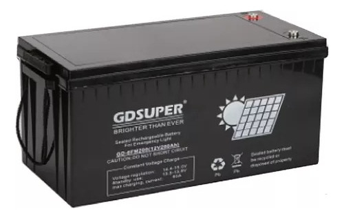 Batería Ciclo Profundo Qp Gel 12v 200ah Energía Solar