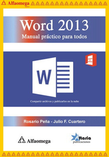Libro Ao Word 2013 - Manual Práctico Para Todos