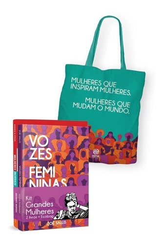 Kit Grandes Mulheres + Ecobag Exclusiva