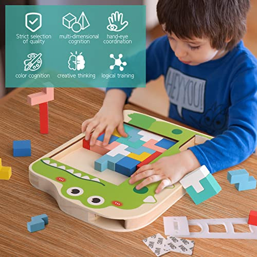Juego De Bloques De Construcción Multifuncional Con Patrones