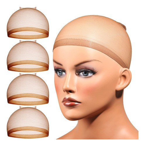 Wig Cap Gorro Para Pelucas Oncológicas Y De Uso Diario Natural Universal