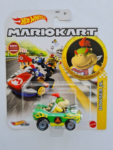  Mario Kart Hot Wheels Bowser Jr Flame Flyer