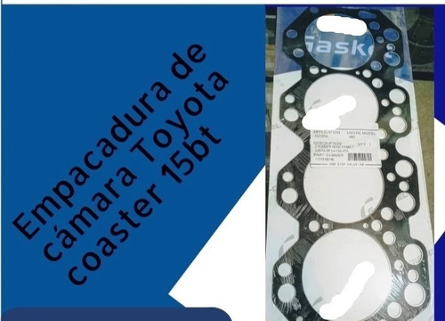 Empacadura Cámara Fdiesel  Serie65v Para 15bt Toyota Coaster