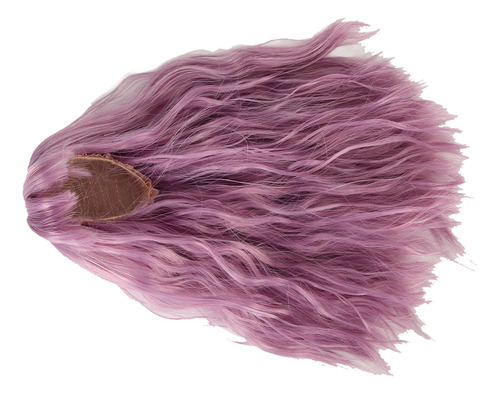Peluca De Pelo De Muñeca Violeta, Artificial, Larga, De Alta