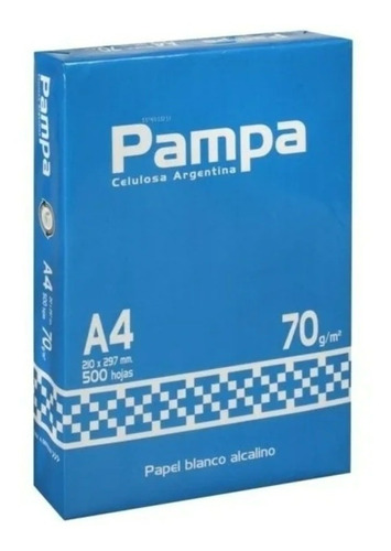 Resma Pampa A4 70 Grs X500 Hjs