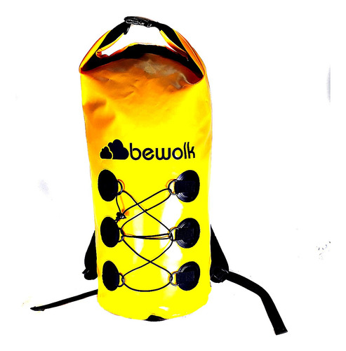 Mochila Bewolk Estanca Con Red - 35 Litros - Impermeable!