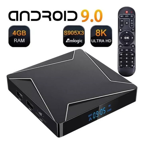 Tv Box 4k 32 Gb Con 4 Gb Ram Bluetooth Android 9