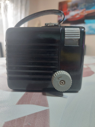 Antigua Maquina Fotografica De Coleccion 6x6 Impecable Negro (Usado)
