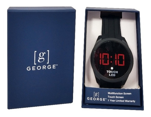 Reloj George Touch Screen  Negro 