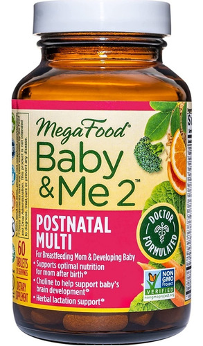 Postnatal + Vitamina A 675 Mcg - U - Unidad a $5533