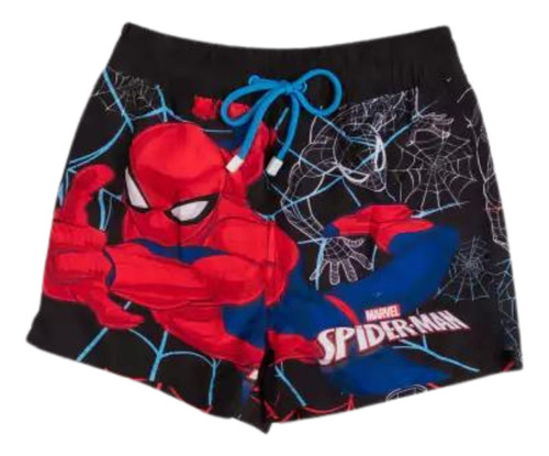 Malla Niño Short De Baño Spiderman Hombre Araña Marvel®