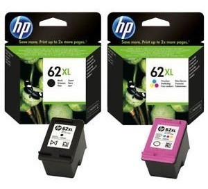 Combo Cartuchos Hp 62xl Negro + 62xl Color Officejet 200 Wis