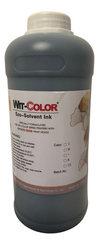 Tinta Ecosolvente Original Wit-color Epson I3200